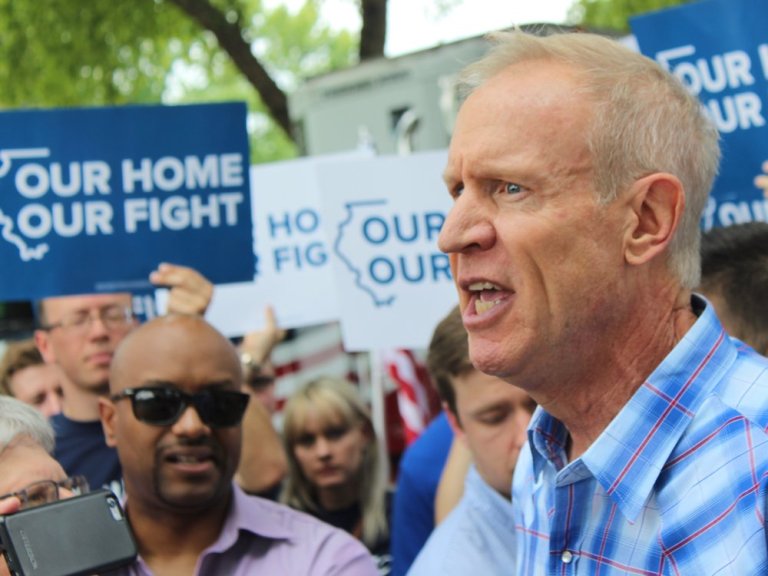  Gov. Rauner is suing to withhold emails on how he determined government appointments. (One Illinois/Ted Cox) 