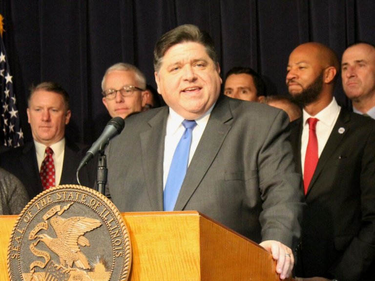 Gov. Pritzker suggests Illinois should go first in the national primary campaign to select presidential candidates. (One Illinois/Ted Cox)